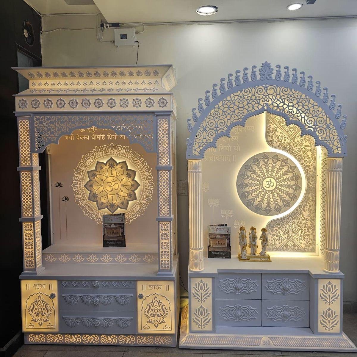 Statement & Double Mandirs by AlFalah Creations